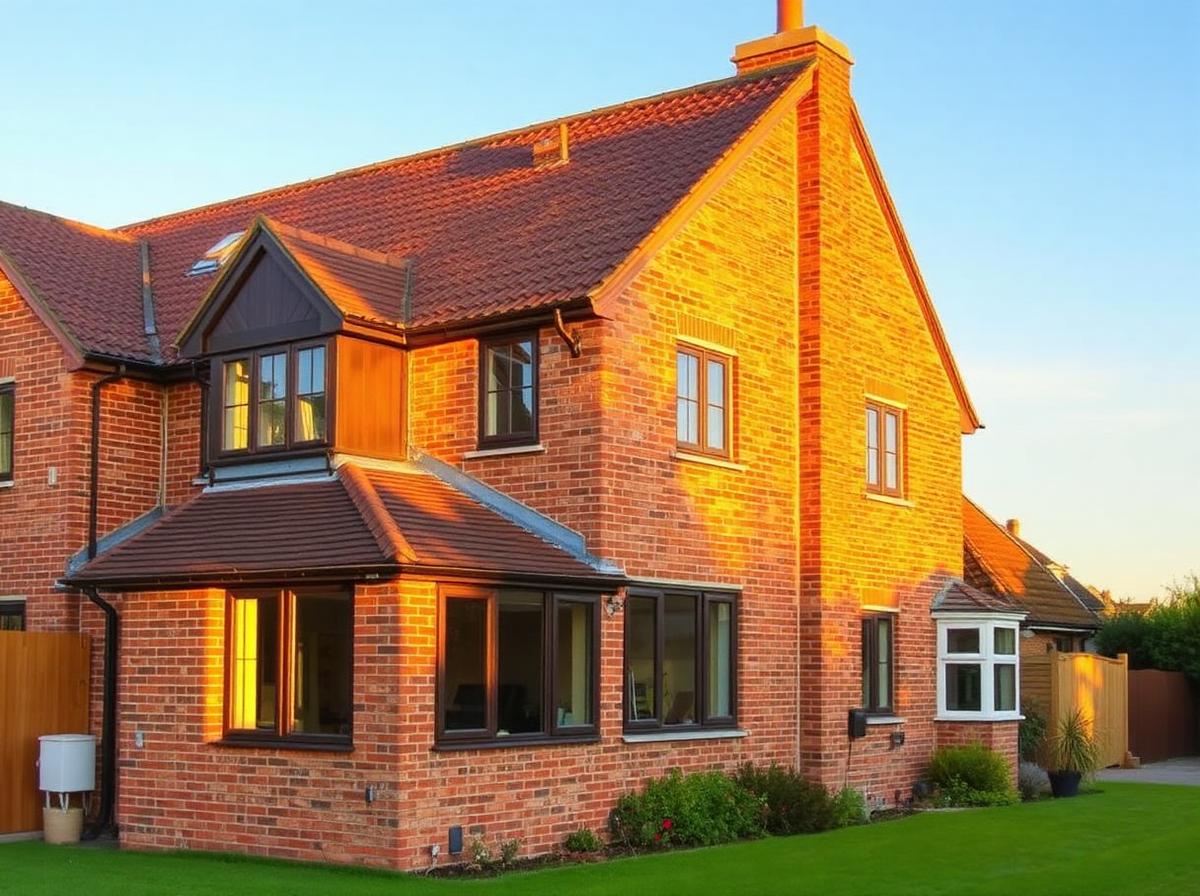 Traditional Essex brick home built by OMP Building Services in Colchester